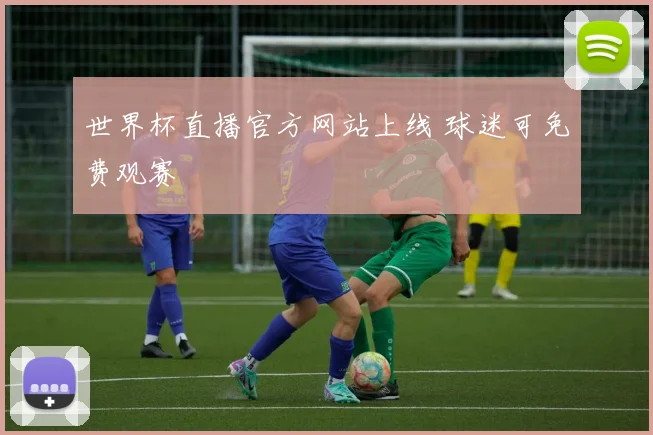 世界杯直播官方网站上线 球迷可免费观赛